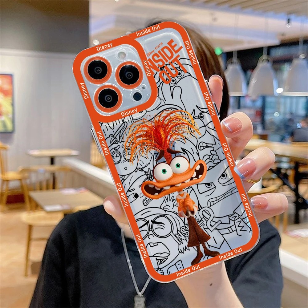 Disney Inside Out Silicone Cas - Phone Cases For Iphone 15 avis et prix
