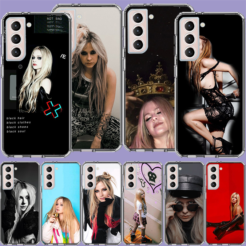 Singer Avril Lavigne Clear Pho - Phone Cases Com avis et prix
