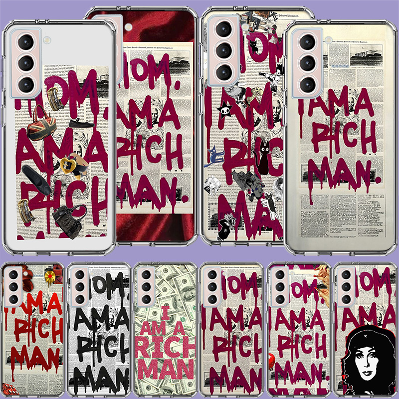 Mom, I Am A Rich Man Clear Pho - Phone Cases Com avis et prix