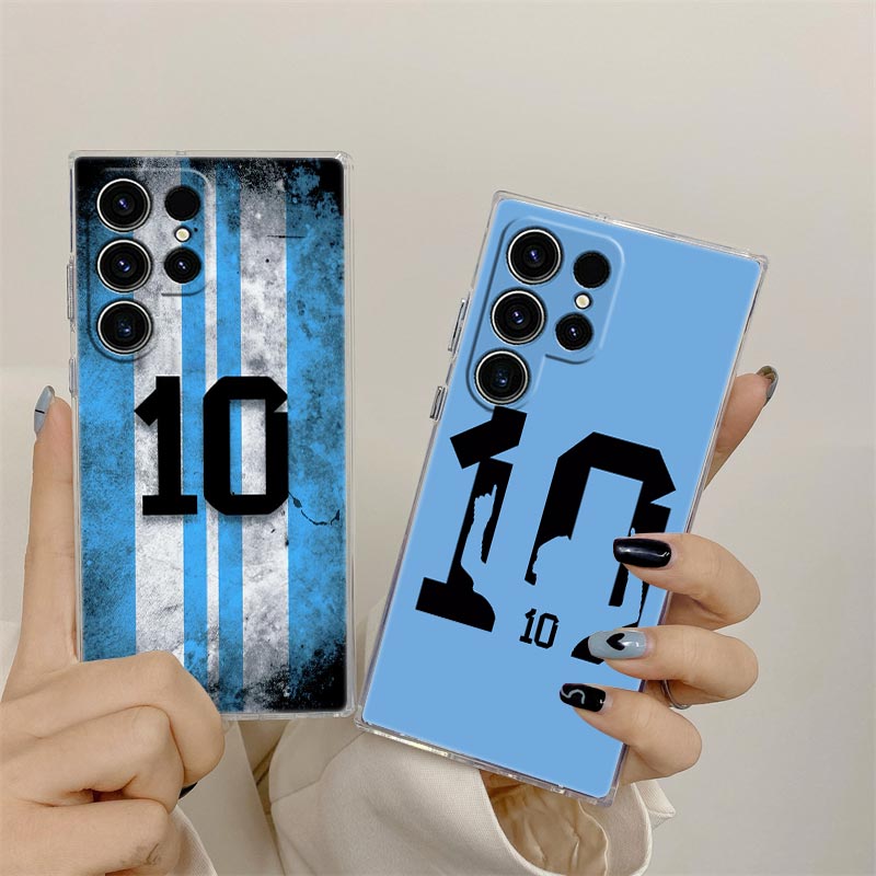 Cool Football Number 10 Transp - Phone Cases Galaxy S23 avis et prix