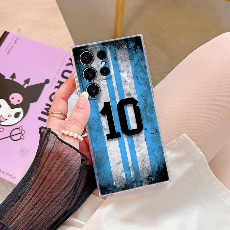 Cool Football Number 10 Transp - Phone Cases Galaxy S23 avis et prix