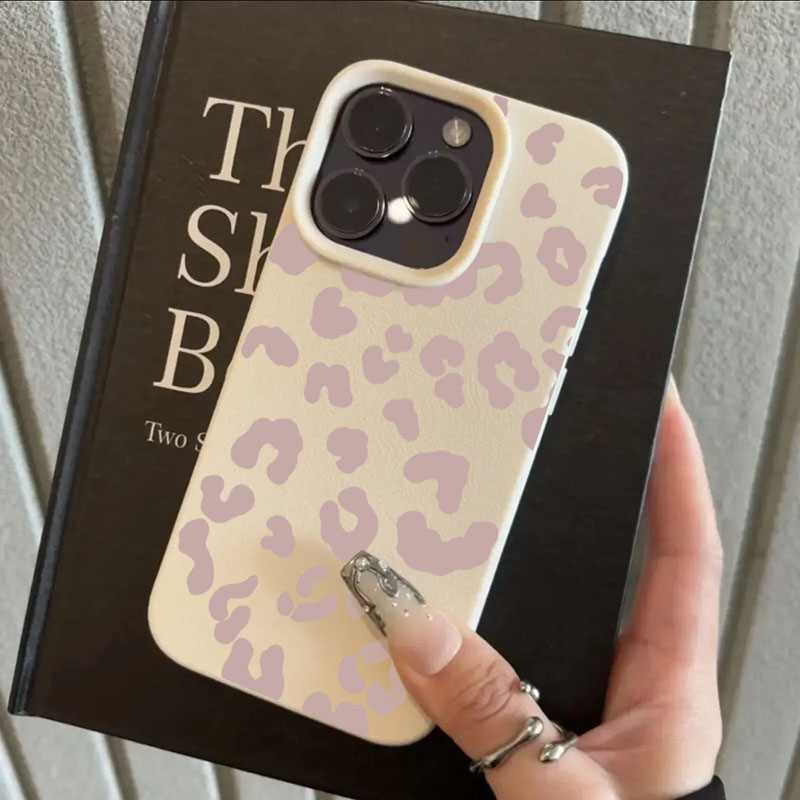 Pink Leopard Print Lichee Patt - Phone Cases Pink avis et prix