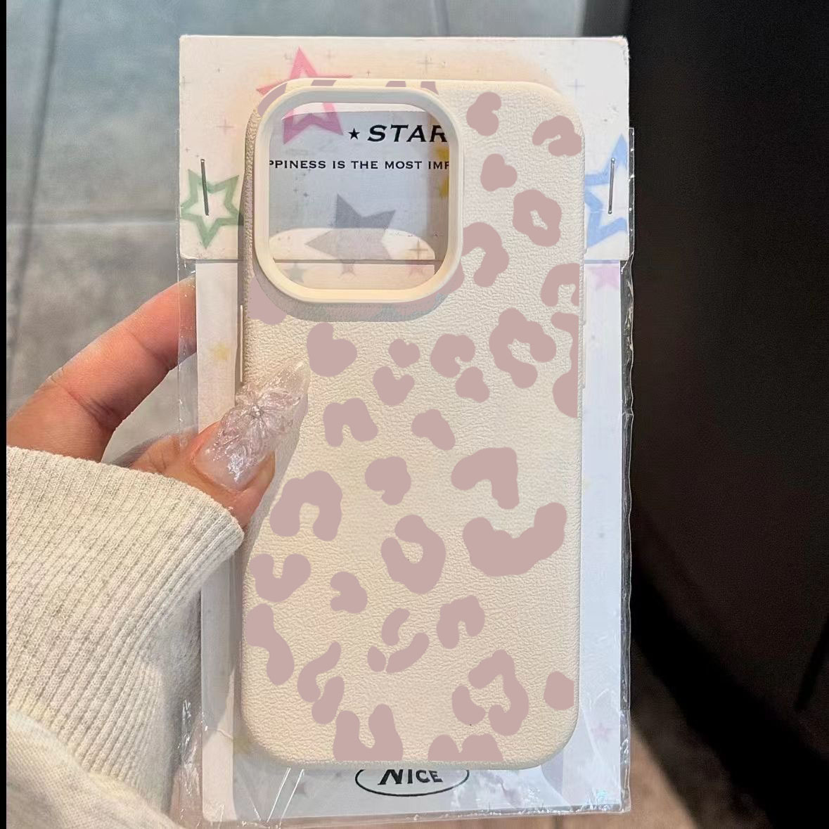 Pink Leopard Print Lichee Patt - Phone Cases Pink avis et prix