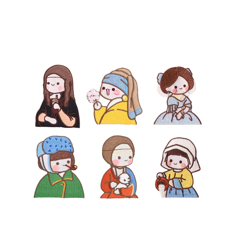 1 PC Cartoon Girl Embroidery P - Phone Cases Eco Friendly avis et prix