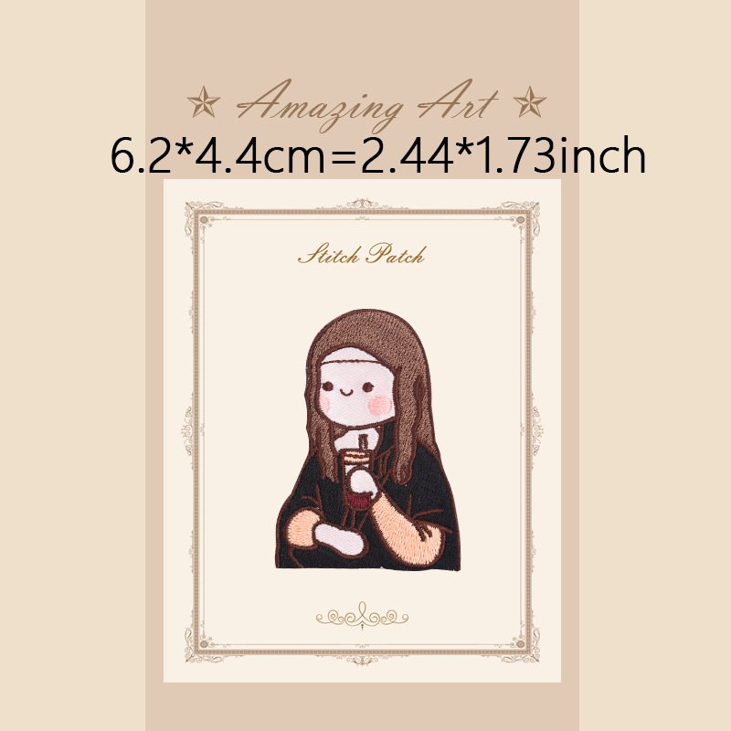 1 PC Cartoon Girl Embroidery P - Phone Cases Eco Friendly avis et prix