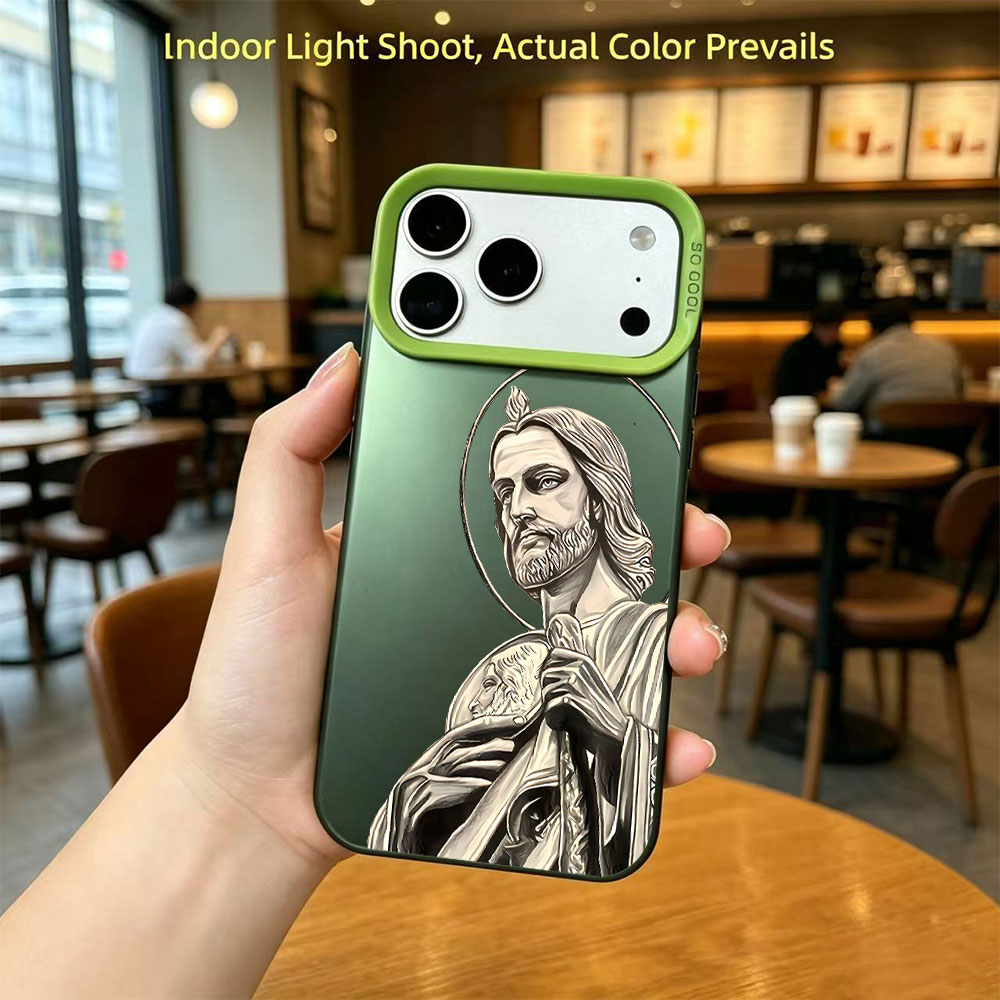 San Judas Tadeo Pattern Design - Phone Cases For Iphone 15 avis et prix