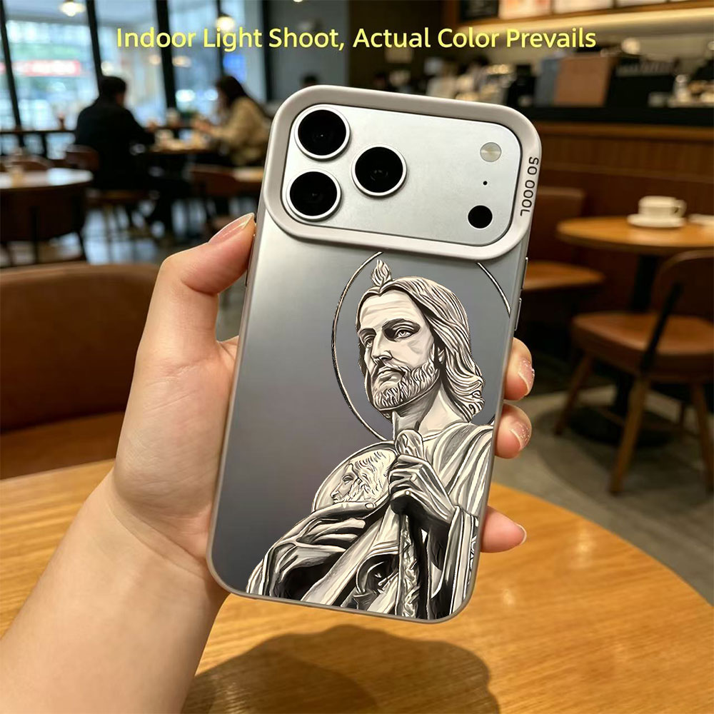 San Judas Tadeo Pattern Design - Phone Cases For Iphone 15 avis et prix