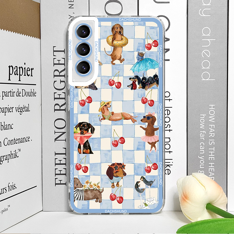 Cute Sausage Dog Phone Case fo - Phone Cases Galaxy S23 avis et prix