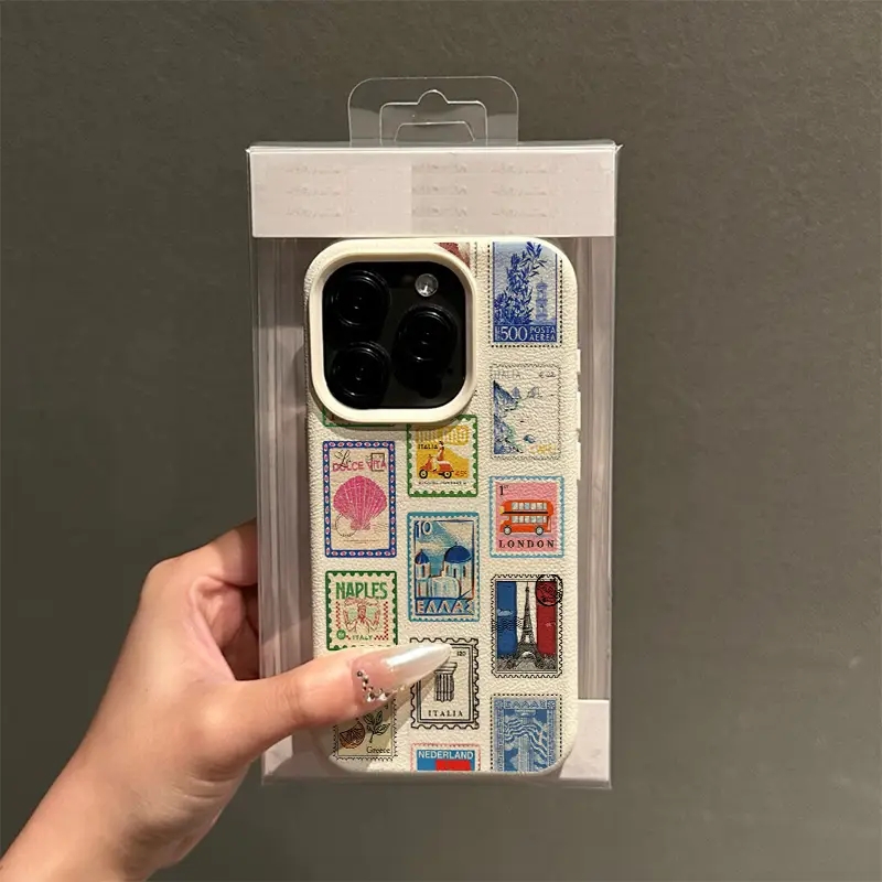Vibrant Retro Stamp Lichee Des - Phone Cases Girly avis et prix
