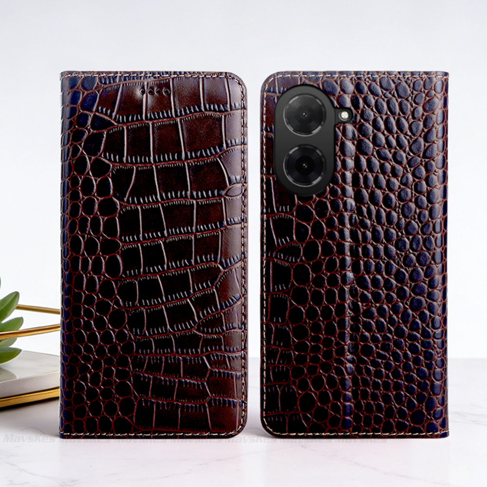Luxury Genuine Leather Case Fo - Phone Cases Eu avis et prix