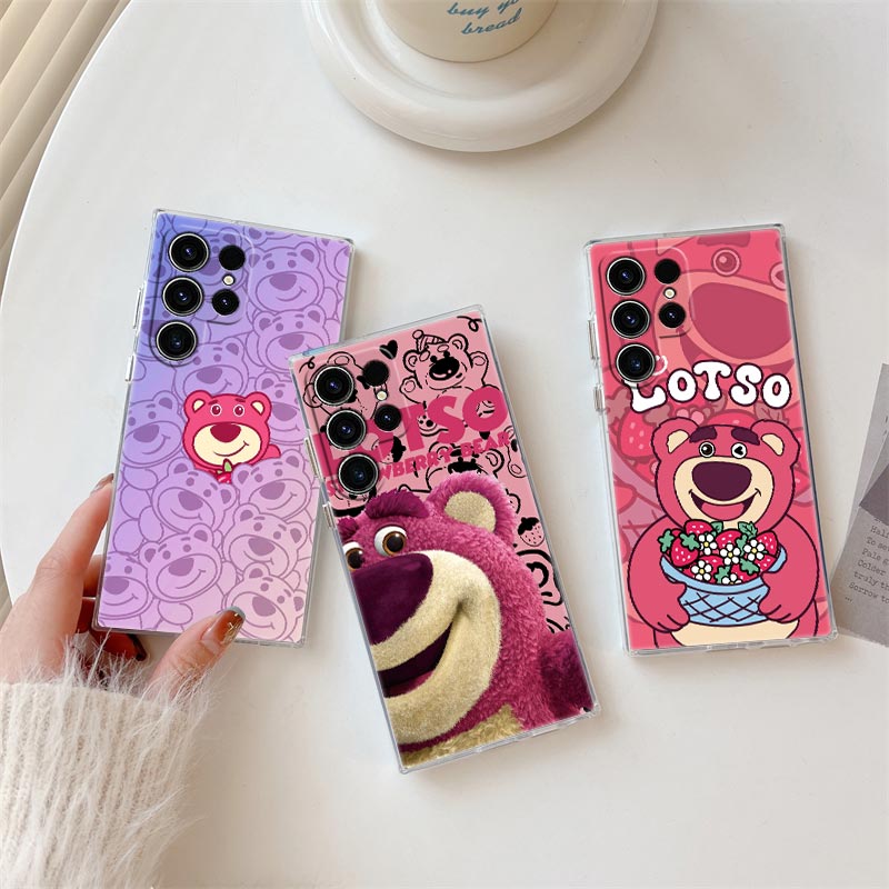 Strawberry Bear Lotso Transpar - Phone Cases Galaxy S23 avis et prix