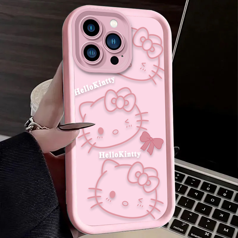 Pink Cute Hello Kitty Case for - Phone Cases Pink avis et prix