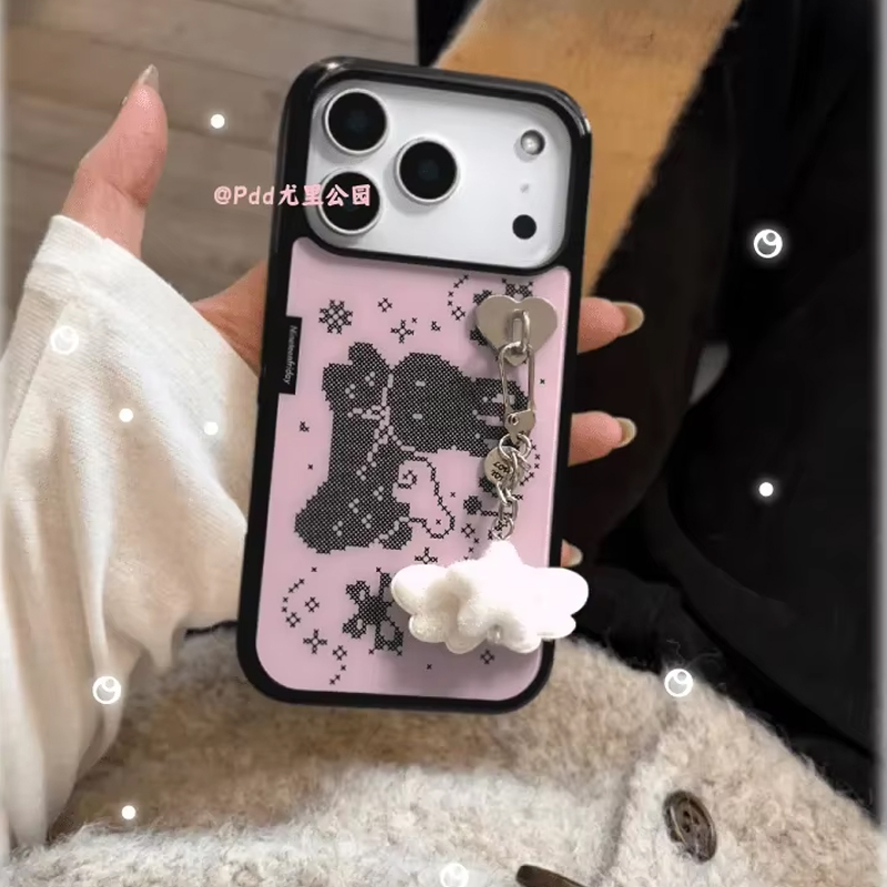 Korean Ins Sweet Girl Rabbit W - Phone Cases Girly avis et prix