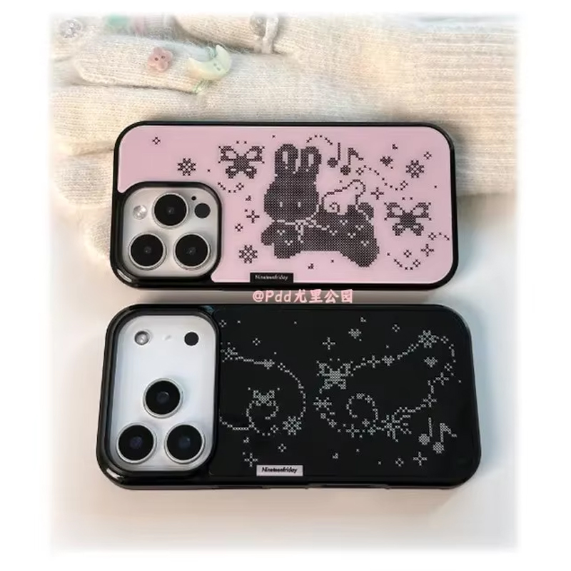 Korean Ins Sweet Girl Rabbit W - Phone Cases Girly avis et prix