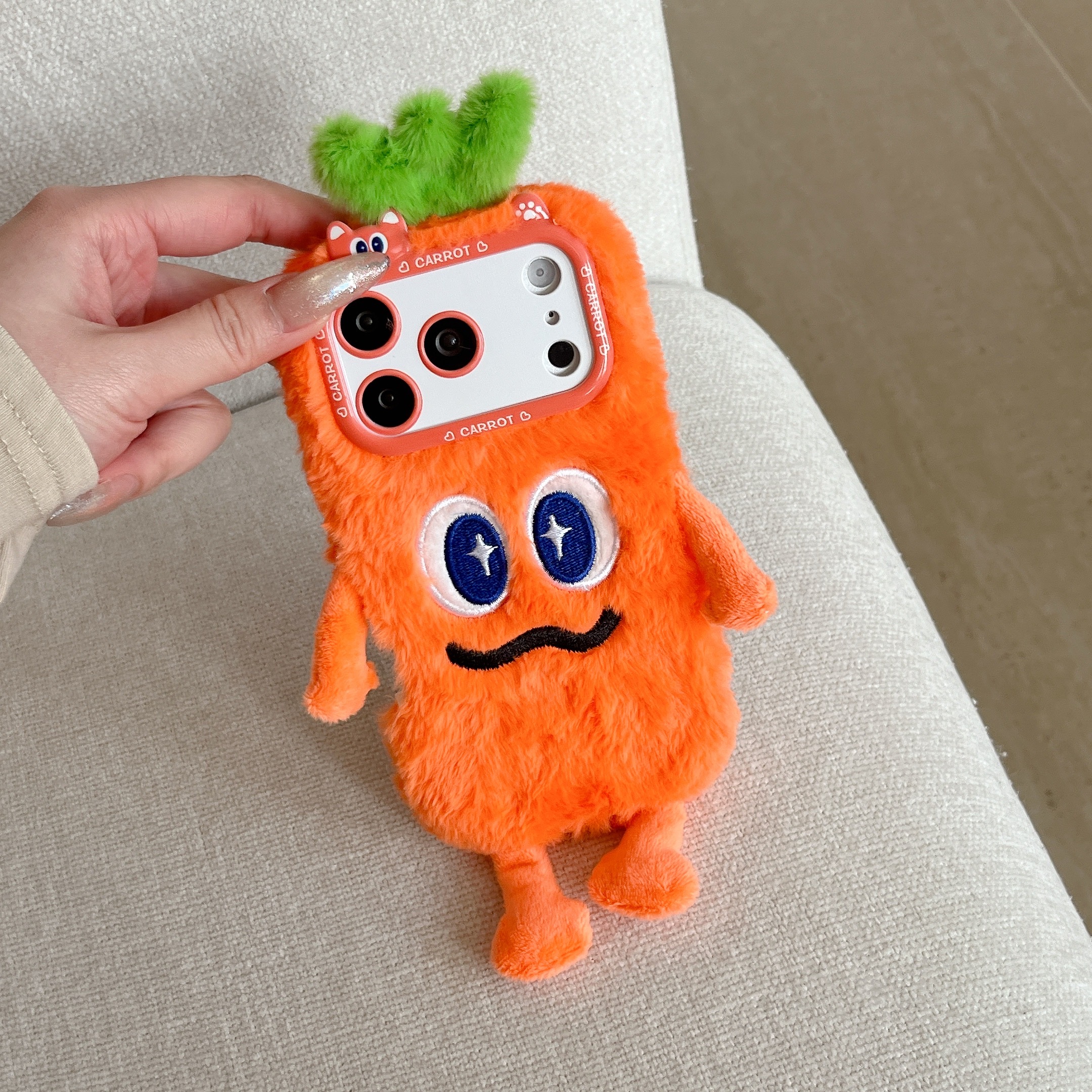 Cute Plush Phone Case with Qui - Phone Cases For Iphone 15 avis et prix