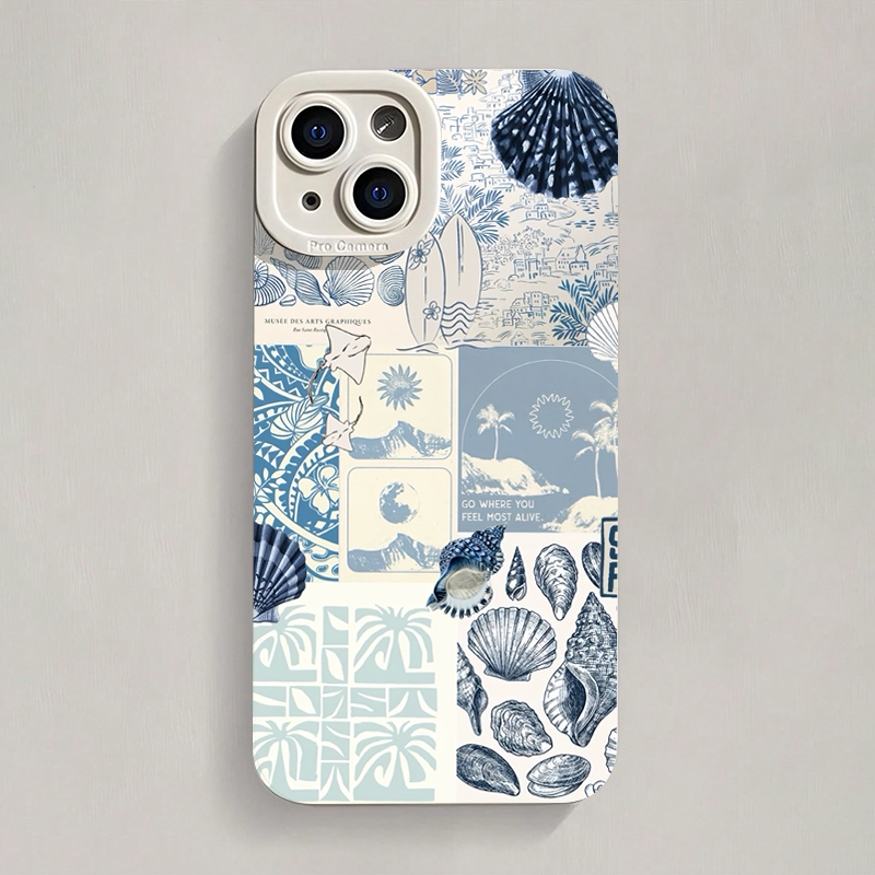 Ocean Creative Coastal Seashel - Phone Cases Girly avis et prix