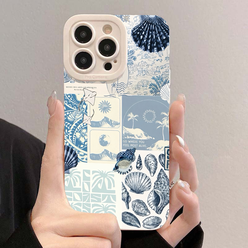 Ocean Creative Coastal Seashel - Phone Cases Girly avis et prix