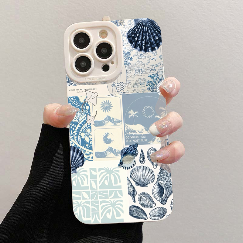 Ocean Creative Coastal Seashel - Phone Cases Girly avis et prix