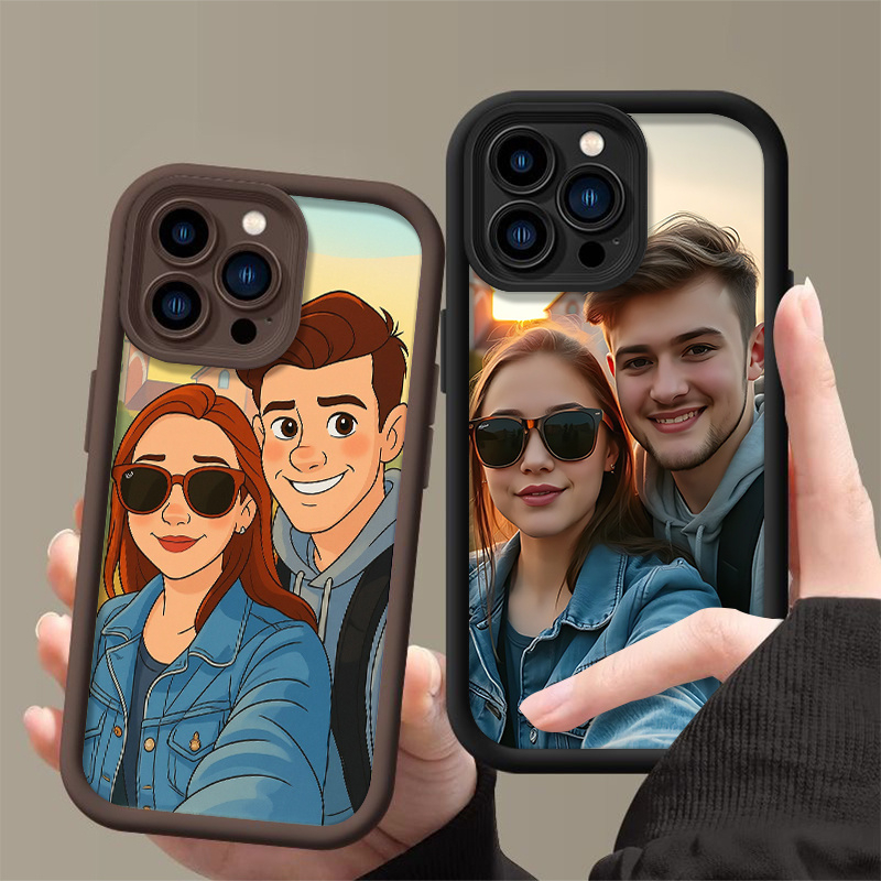 For iPhone 17 16 15 14 13 12 1 - Phone Cases With Pictures avis et prix