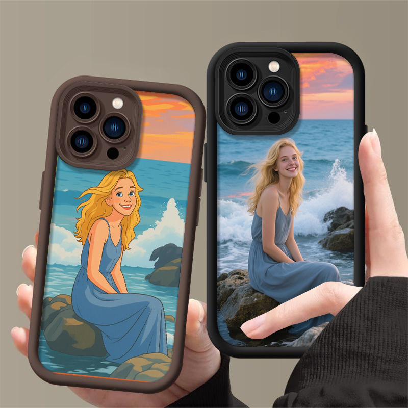 For iPhone 17 16 15 14 13 12 1 - Phone Cases With Pictures avis et prix