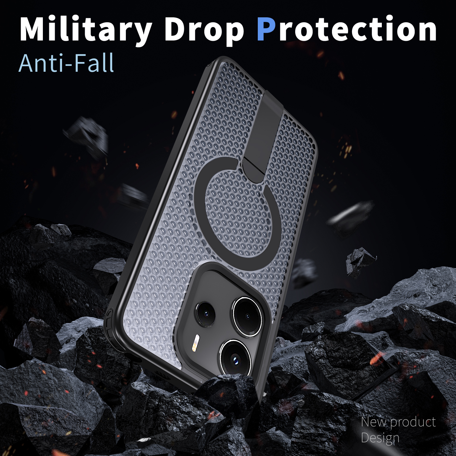Anti-fall Cooling Hole Design  - Phone Cases Eu avis et prix