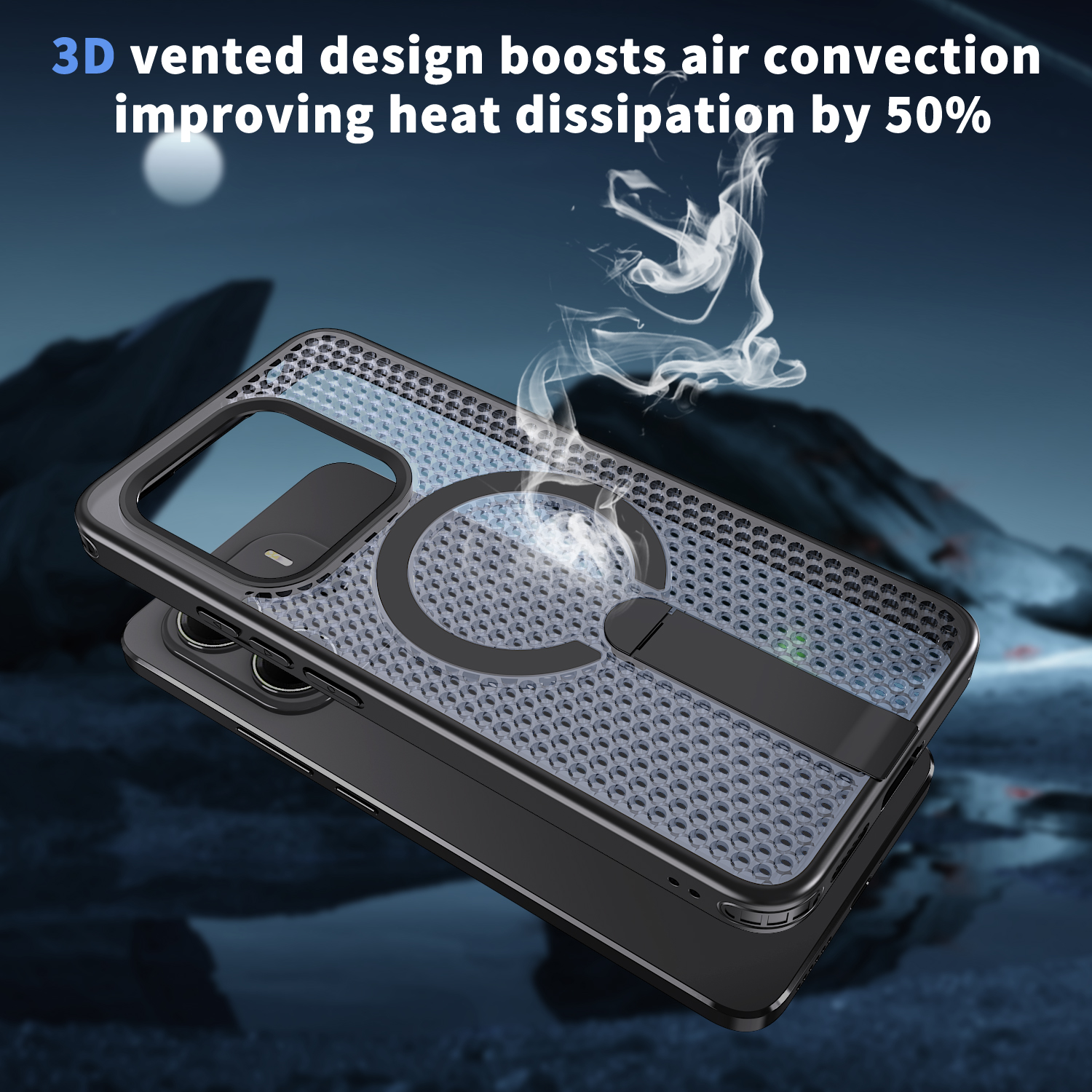 Anti-fall Cooling Hole Design  - Phone Cases Eu avis et prix