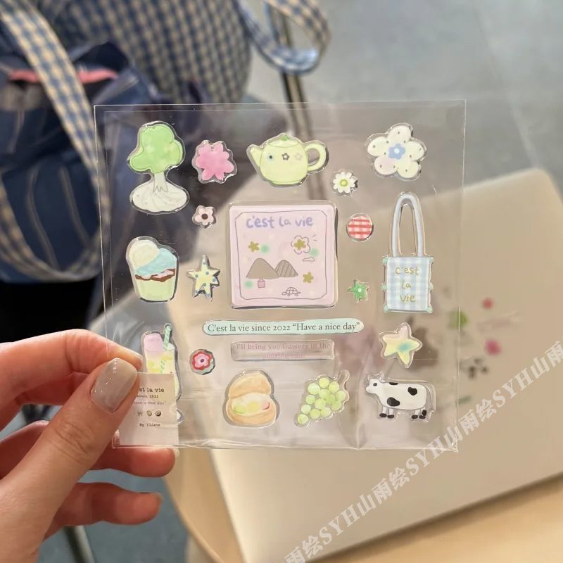 Puffy Jelly Stickers Viral Xia - Phone Cases Viral avis et prix