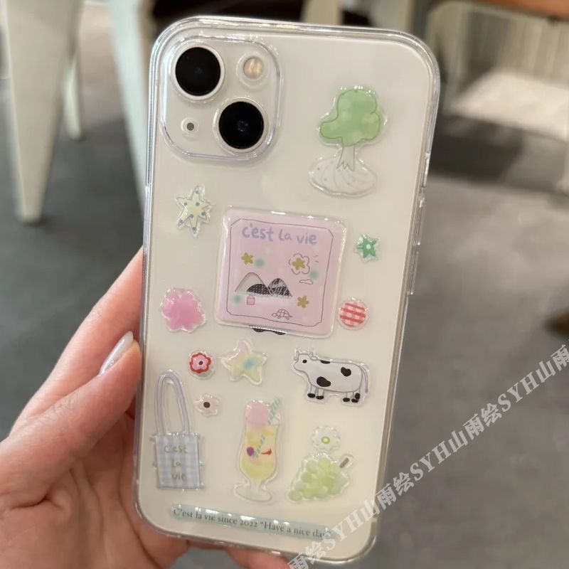 Puffy Jelly Stickers Viral Xia - Phone Cases Viral avis et prix